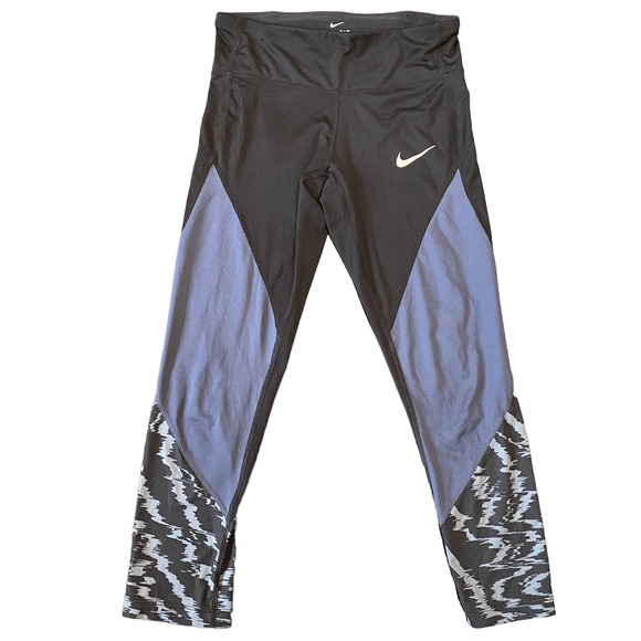 Nike DRI-FIT Power Crop Leggings Size XS - Picture 2 of 8